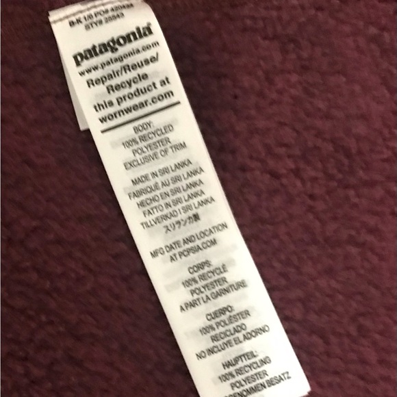 Patagonia Full zip Better SweaterJacket - Picture 9 of 11